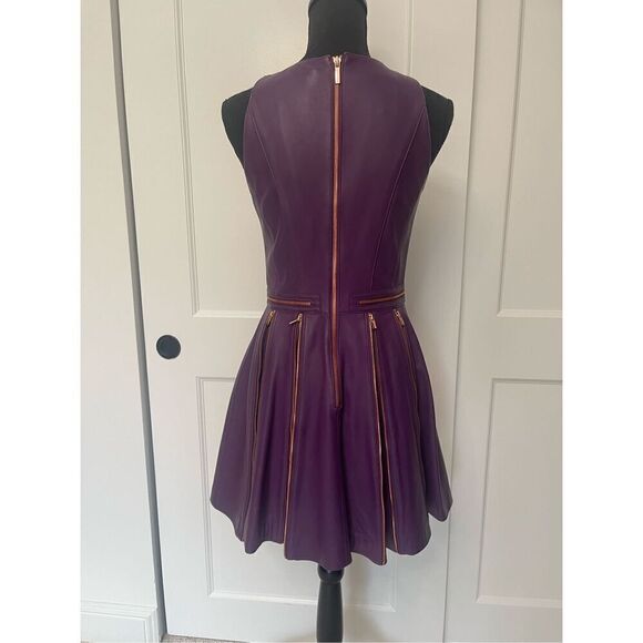Thomas Wylde Lamb Leather Dress Size M - Picture 3 of 11
